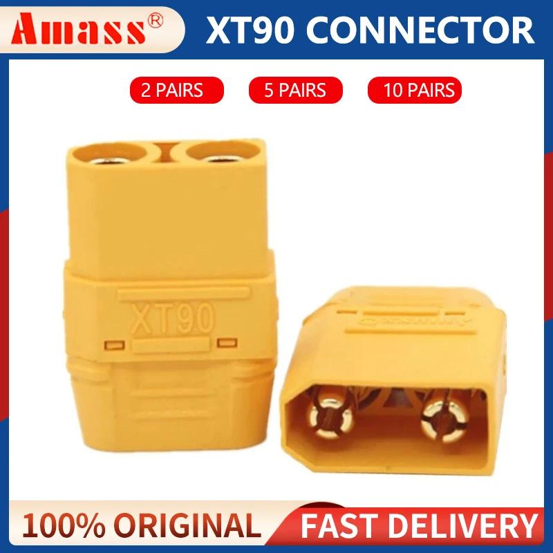 Amass XT90 ͸ Ŀ Ʈ, ϼ ݵ ٳ ÷ (2 ), RC  ͸, 4.5mm, Ʈ 4 